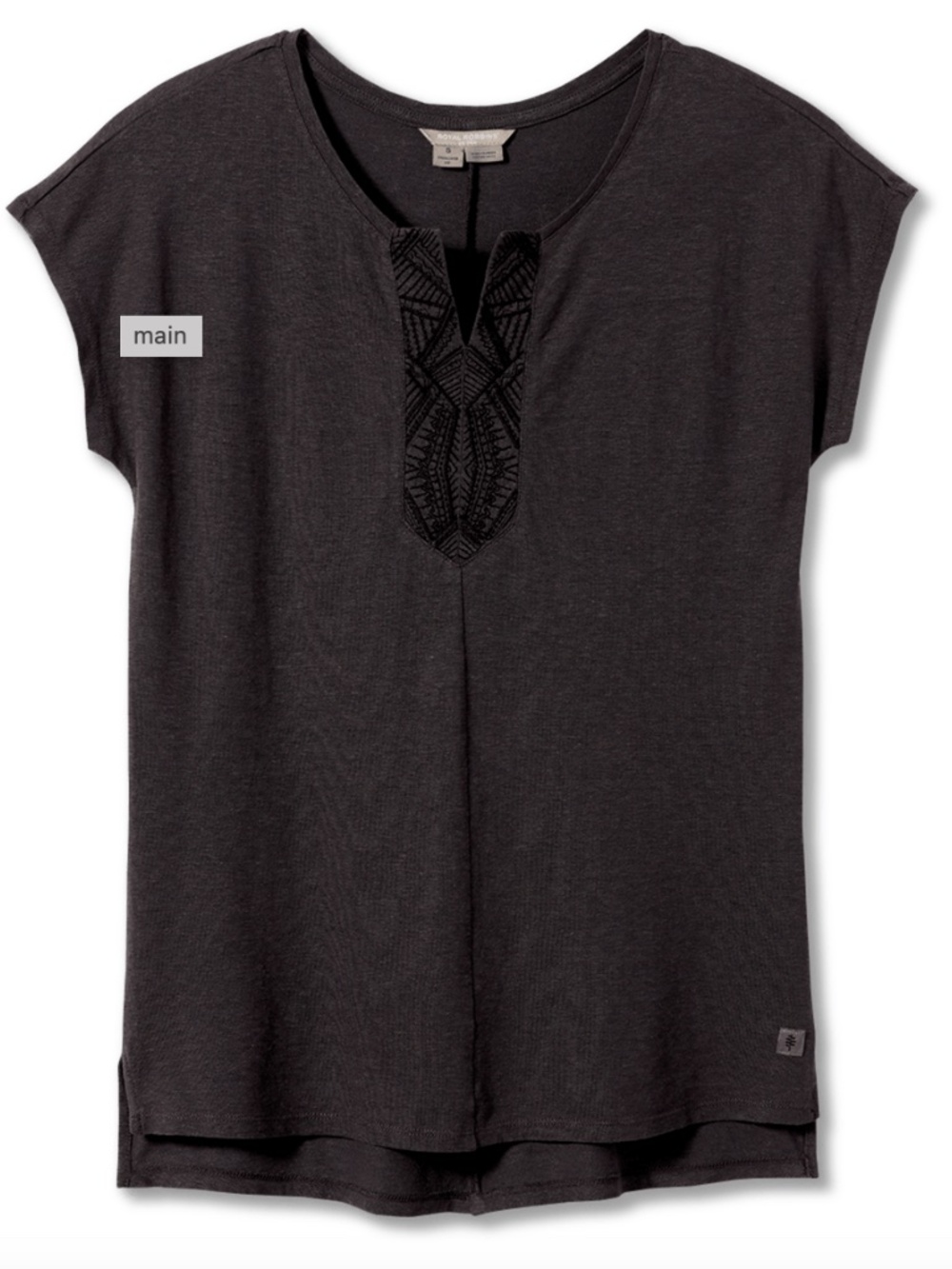 Royal Robbins Women's Flynn Dolman Short Sleeve - Asphalt